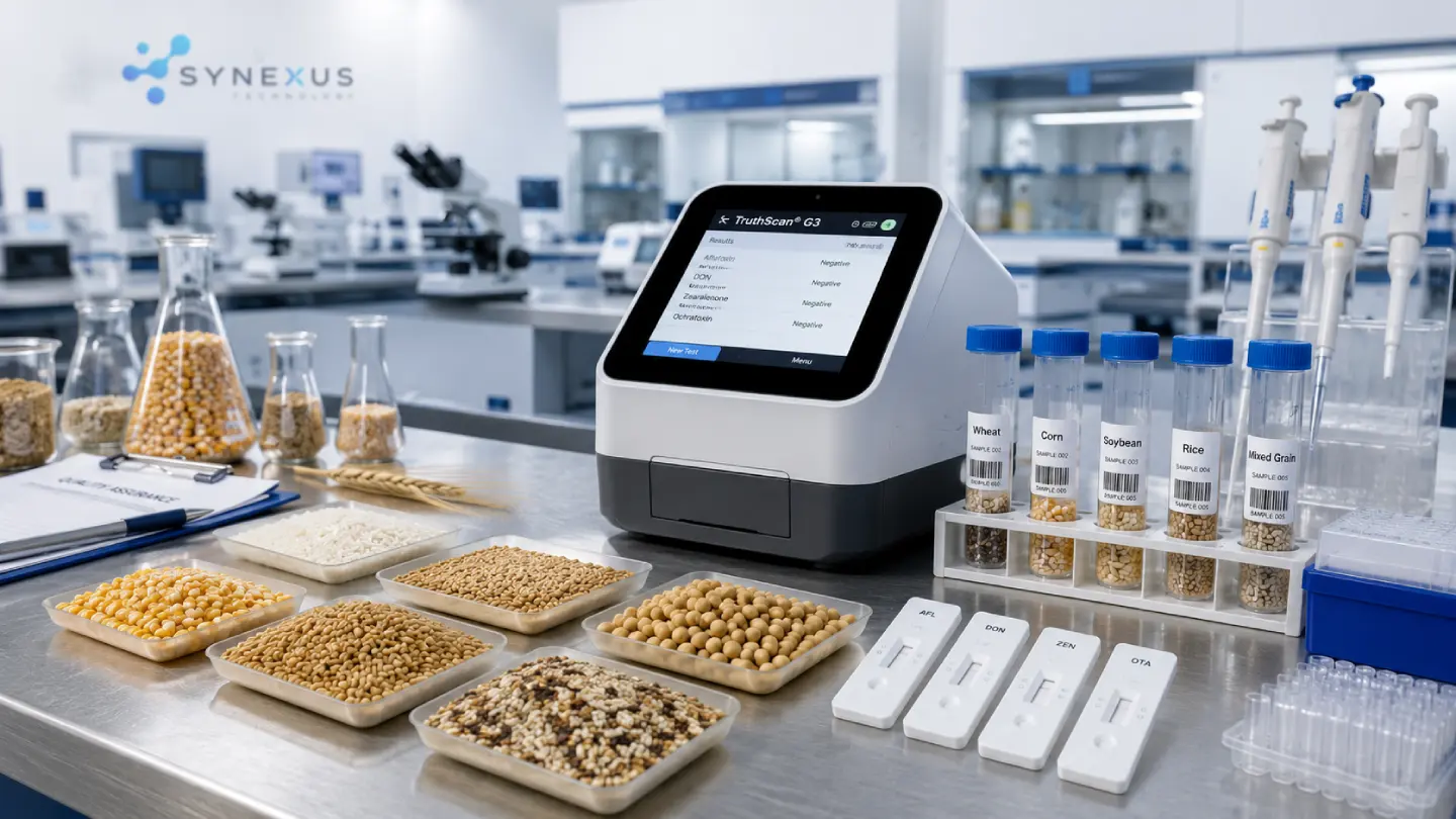 Giải pháp test nhanh mycotoxin trong nguyên liệu nông sản và thực phẩm